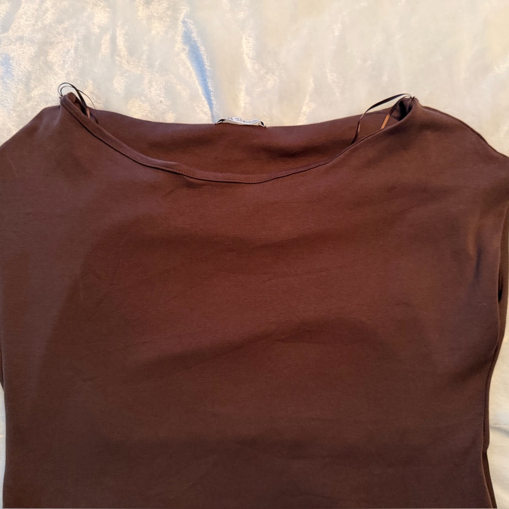 Zara Brown Maxi Dress - Picture 2 of 7